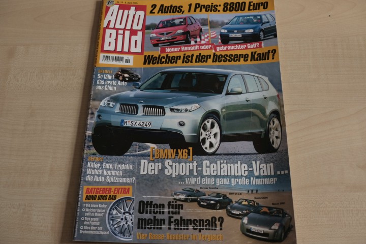 Deckblatt Auto Bild (14/2005)